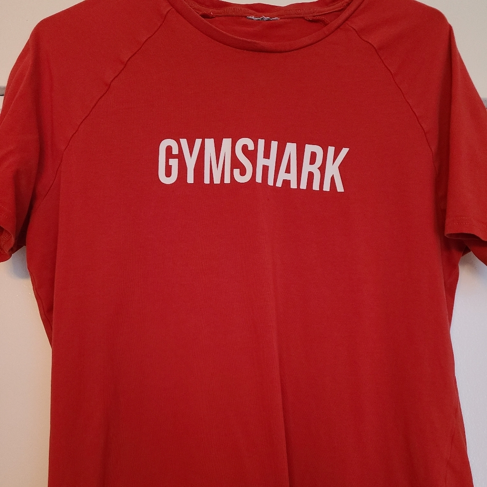 Gymshark Red Shirt Medium